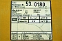 Robel 54.13-1-RN 47 - DB AG "53 0180-9"
09.08.1995 - StendalMathias Bootz