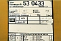 Waggon-Union 18423 - DB AG "53 0433-2"
15.08.2002 - HomburgMathias Bootz
